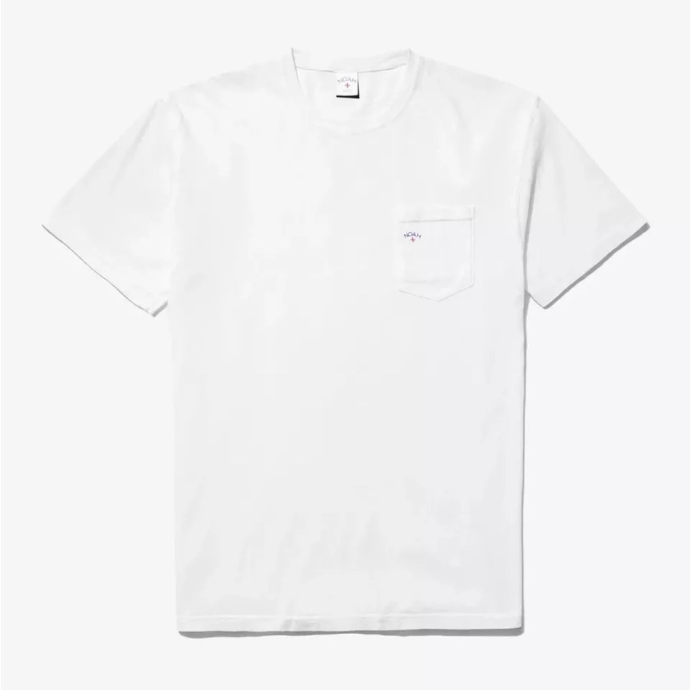 Noah NYC White Classic Pocket Tee - Size XS - new without tags